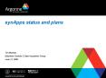 synApps status and plans PowerPoint PPT Presentation