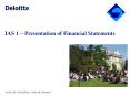 IAS 1  PowerPoint PPT Presentation
