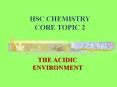 HSC CHEMISTRY CORE TOPIC 2 PowerPoint PPT Presentation