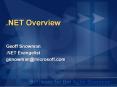 .NET Overview PowerPoint PPT Presentation