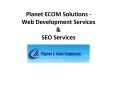 Planet ECOM Solutions- Web development services - SEO Services PowerPoint PPT Presentation