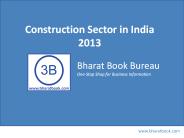 Construction Sector in India 2013