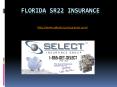 florida sr22 insurance PowerPoint PPT Presentation