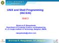 UNIX and Shell Programming PowerPoint PPT Presentation