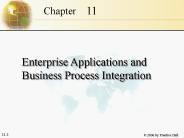Enterprise Applications and Business Process Integration