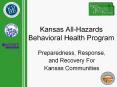 Kansas All-Hazards Behavioral Health Program PowerPoint PPT Presentation