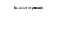 Inductive Arguments