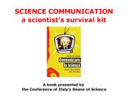 SCIENCE COMMUNICATION