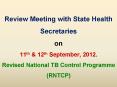 Review Meeting with State Health Secretaries on 11th PowerPoint PPT Presentation