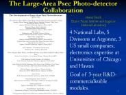The Large-Area Psec Photo-detector Collaboration