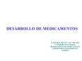 DESARROLLO DE MEDICAMENTOS PowerPoint PPT Presentation