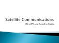 Satellite Communications PowerPoint PPT Presentation