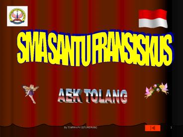 SMA SANTU FRANSISKUS