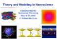 Theory and Modeling in Nanoscience PowerPoint PPT Presentation