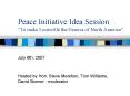 Peace Initiative Idea Session  PowerPoint PPT Presentation