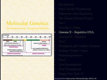 Basic Genetic Mechanisms