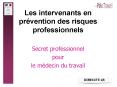 Les intervenants en pr PowerPoint PPT Presentation
