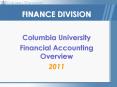FINANCE DIVISION PowerPoint PPT Presentation