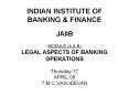 INDIAN%20INSTITUTE%20OF%20BANKING%20 PowerPoint PPT Presentation