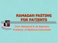 RAMADAN FASTING FOR PATIENTS PowerPoint PPT Presentation