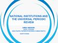 NATIONAL INSTITUTIONS AND THE UNIVERSAL PERIODIC REVIEW GREG HEESOM PowerPoint PPT Presentation