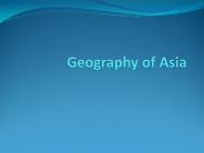 Geography of Asia