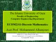 Discrete Mathematics PowerPoint PPT Presentation