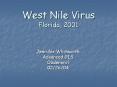 West Nile Virus Florida, 2001 PowerPoint PPT Presentation