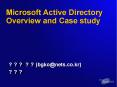 Microsoft Active Directory Overview and Case study PowerPoint PPT Presentation