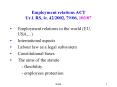 Employment relations ACT Ur.l. RS,  PowerPoint PPT Presentation