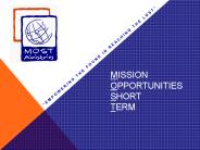 Mission Opportunities short term