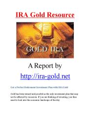 Gold IRA Resource