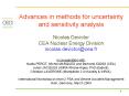 Advances in methods for uncertainty and sensitivity analysis Nicolas Devictor CEA Nuclear Energy Division nicolas.devictor@cea.fr in co-operation with: Nadia PEROT, Michel MARQUES and Bertrand IOOSS (CEA) Julien JACQUES (INRIA Rh PowerPoint PPT Presentation