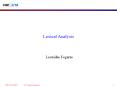 Lexical Analysis PowerPoint PPT Presentation