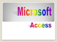 Microsoft Access 2000