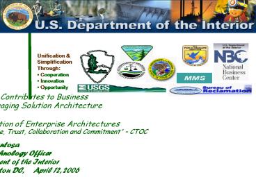 Enterprise Solution Architecture