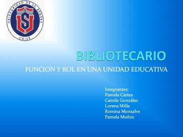 BIBLIOTECARIO