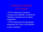 Histoire du drapeau de l