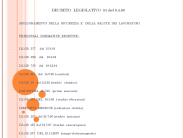 DECRETO LEGISLATIVO 81 del 9.4.08