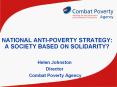 NATIONAL ANTI-POVERTY STRATEGY: A SOCIETY BASED ON SOLIDARITY? PowerPoint PPT Presentation