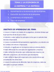 Tema 1: La econom