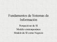 Fundamentos de Sistemas de Informaci PowerPoint PPT Presentation