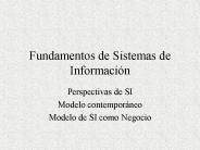 Fundamentos de Sistemas de Informaci