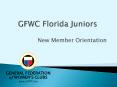 GFWC Florida Juniors PowerPoint PPT Presentation