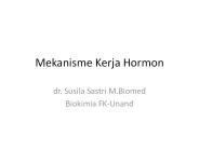 Mekanisme Kerja Hormon