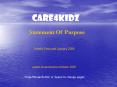 CARE4KIDZ PowerPoint PPT Presentation