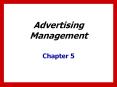 Advertising Management PowerPoint PPT Presentation