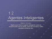 1.2 Agentes Inteligentes