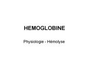 HEMOGLOBINE