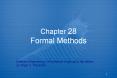 Chapter 28 Formal Methods PowerPoint PPT Presentation